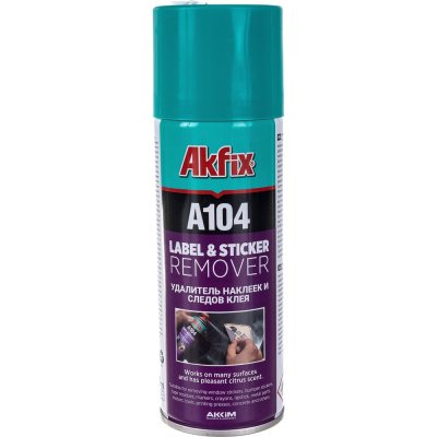 Очиститель наклеек Akfix A104, 200 мл