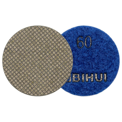 Алмазный гибкий шлифовальный круг, #60, 50мм, для гравера, BIHUI AGMEP1