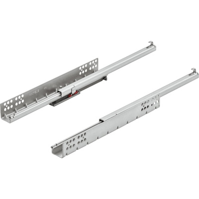 Направляющие Hafele Matrix runners UM S25 self-close, штифт, 400 мм