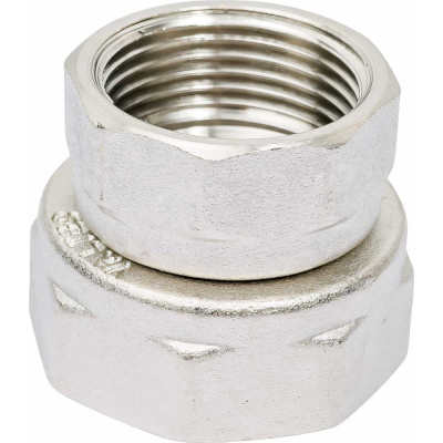 Прямой полусгон Valtec с накидной гайкой 1"х3/4" внутренняя
