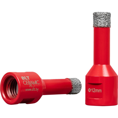 Коронка алмазная по керамограниту DLT CERAMIC PRO,12мм 0690
