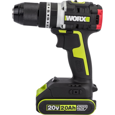 Аккумуляторный ударный бесщеточный дрель-шуруповерт WORX Professional Professional WU369