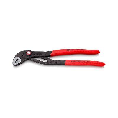Переставные клещи KNIPEX COBRA QuickSet с фиксатором, быстрая установка, L-250 мм