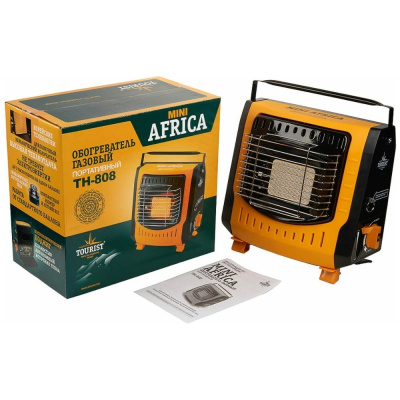 Газовый портативный обогреватель TOURIST MINI AFRICA TH-808 - это прочный нагревательный прибор, который
