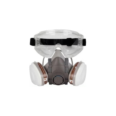 Химический защитный комплект с очками Jeta Safety J-SET5500-2201-L