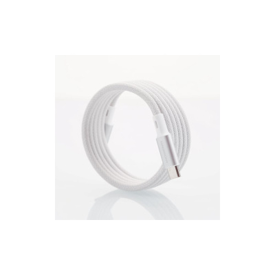 Магнитный кабель MAGSSORY 60W USB-C, 1,2м, серебро CBL001 S