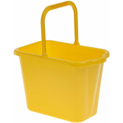 Прямоугольное ведро IDEA 9.5 л, М 2420 М 2420 желтый