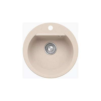 Кухонная мойка Polygran atol-460 №327 кремовый