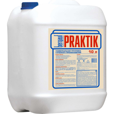 Универсальная грунтовка глубокого проникновения Bergauf Praktik U, 10 л