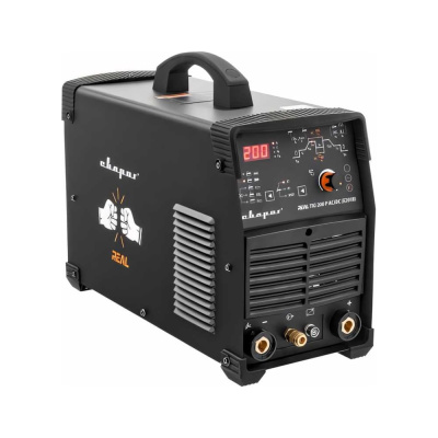 Сварочный инвертор Сварог TIG 200 P AC/DC REAL E201B Black маска+педаль+перчатки