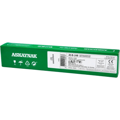 Электроды SAMGRUPP Базик 2,5х350 (упаковка 2,2 кг) Askaynak TR