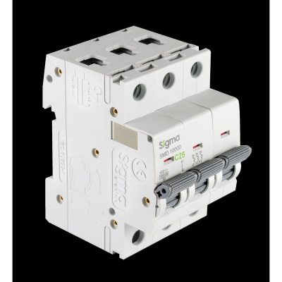 Автоматический выключатель Sigma Elektrik 3P C 50A 10kA, 1 шт