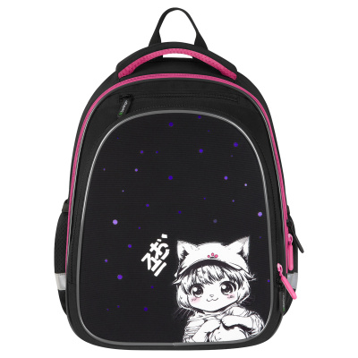 Ранец Berlingo Expert Light Pro "Kawaii Dream" 38*28*19см, 3 отделения, 2 кармана, анатомическая спинка