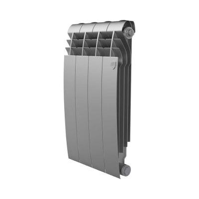 Радиатор биметаллический ROYAL THERMO BILINER B 500 серебристый, 4 секц.
