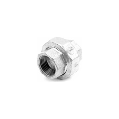 Прямой соединитель Fittex PLUS американка чугун оц Ду 50 2" ВР/ВР