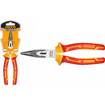 Диэлектрические длинногубцы INGCO INDUSTRIAL HILNP28168