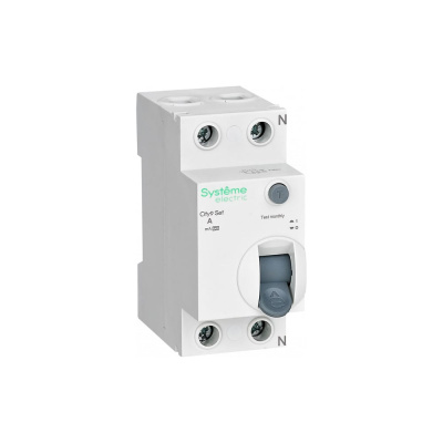 Выключатель дифференциального тока селективный (ВДТ) City9 Set Systeme Electric, 40 А, 2 P, 100 мА, A-S, 230 В