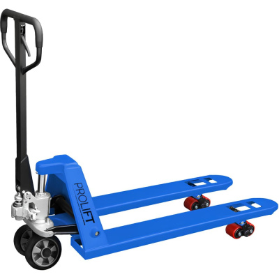 Гидравлическая тележка PROLIFT AC 25, 2500 кг, 1150х550мм, резин.колесо,двойные пол.ролик,цвет синий AC