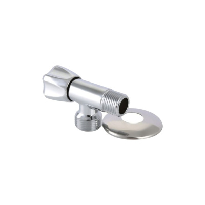 Угловой вентиль Valtec для подключения сантехнических приборов 1/2"х1/2"