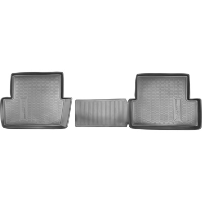 Салонные коврики UNIDEC для Nissan Qashqai 2007-2014 зад