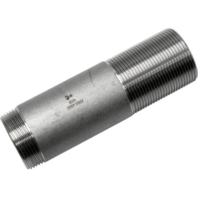 Сгон резьбовой нержавеющий NEWKEY AISI304 DN40 (1 1/2), (CF8), PN16 NK-DPC40/4