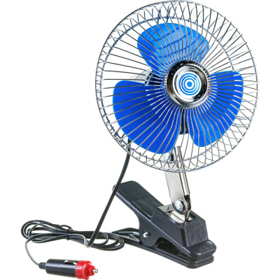 Вентилятор SKYWAY 6" 12V на клипсе