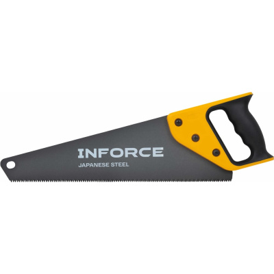 Ножовка по дереву Inforce 7-8 TPI, 400 мм