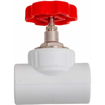 Запорный клапан VALFEX PP-R белый, 32х90°