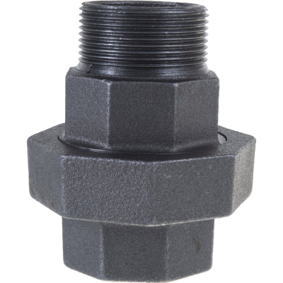 Прямой соединитель Fittex PLUS американка чугун Ду 40 1 1/2" ВР/НР