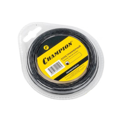 Корд триммерный CHAMPION Ellipse Twist 3,0мм, 15м, витой эллипс C7102