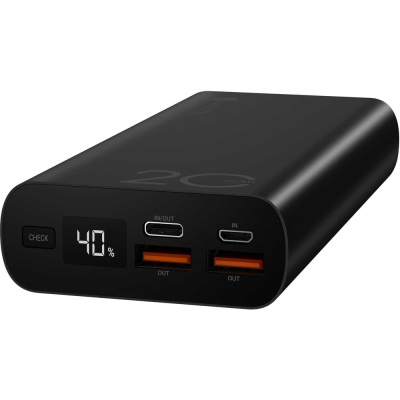 NAVITEL PWR20 AL BLACK - это портативный внешний аккумулятор емкостью