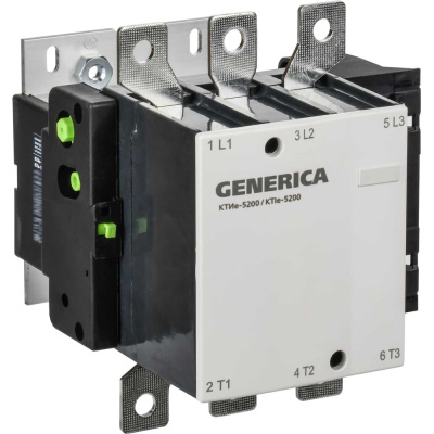 Контактор GENERICA КТИе-5200 KKTE50-200-230-10