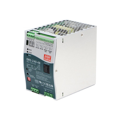 Источник питания Mean Well DRS-240-48 AC-DC для систем безопасности