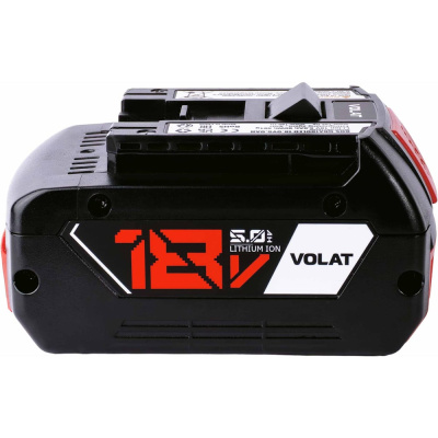 Аккумуляторная батарея VOLAT 18.0V 5.0AH, Li-ion, BOS-GBA180LED
