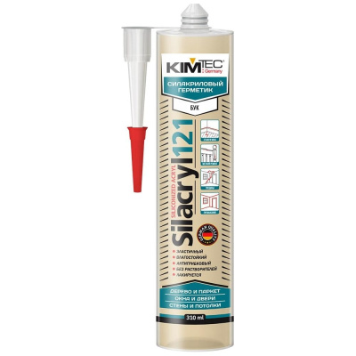Силакриловый герметик KIM TEC Silacryl 121 бук, 310 мл