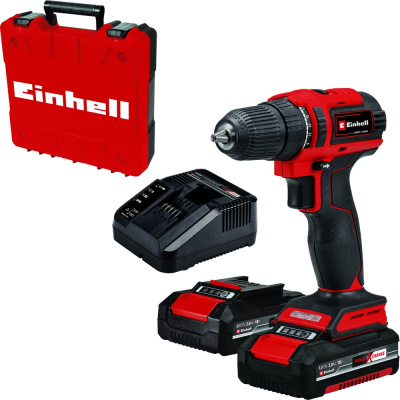 Аккумуляторная дрель-шуруповерт Einhell TE-CD 18/40 Li BL (2x2.0Ah)