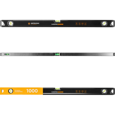 Уровень противоударный, магнитный INSTRUMAX HARDPRO 1000