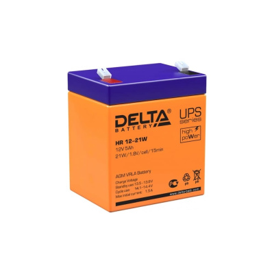 Батарея аккумуляторная Delta HR 12-21 W