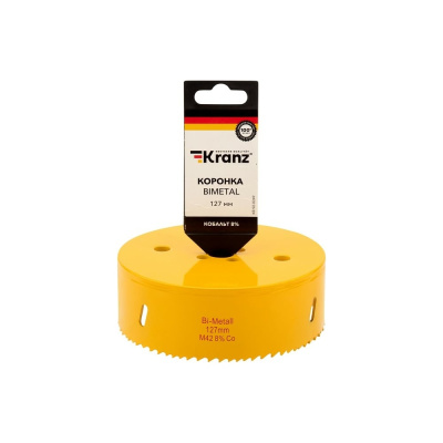 Биметаллическая коронка KRANZ KR-92-0249