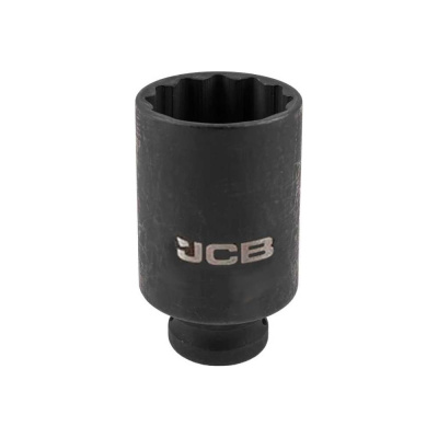 Головка ударная глубокая 12-гранная 23 мм, 3/4"DR JCB