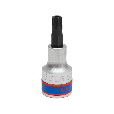 Насадка-бита торцевая с отверстием Torx T45, 60 мм, 1/2" KING TONY