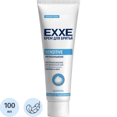 Крем для бритья EXXE sensitive д/чув кожи, 100 мл
