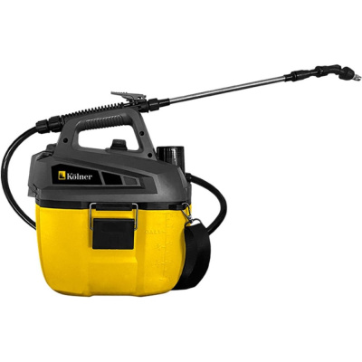 Опрыскиватель аккумуляторный Kolner 18V UNI-M, объем 5л, KSC 18-5L, производительность 1 л/мин, давление 4 атм