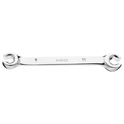 Разрезной ключ 9 x 11 мм NEO 09-143 обеспечивает достаточных охват крепежа NEO Tools
