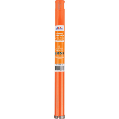 Сверло Алмазное Сегментное мокрое 32x335x3хM22 (бетон) ProfiDiam