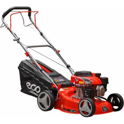 Бензиновая самоходная газонокосилка ECO LG-434 - агрегат для ухода за газоном на частном участке