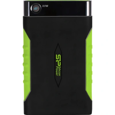 Портативный HDD накопитель Silicon Power Armor A15 2Tb/2.5/Чер/Зел