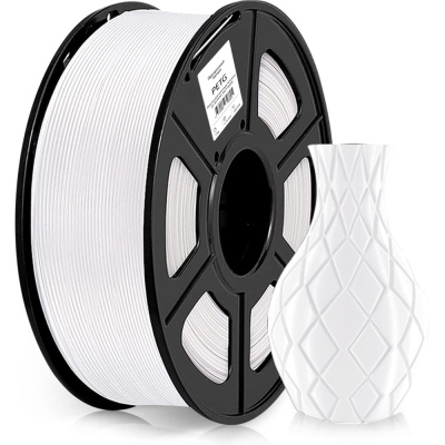 Пластик для принтера CACTUS 3D CS-3D-PETG-1KG-WHITE PETG, диаметр 1.75 мм, 1кг L1м