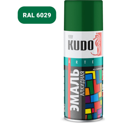 Универсальная эмаль KUDO зеленая