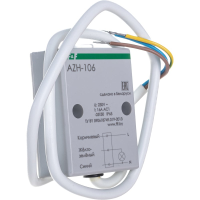 Фотореле F&F AZH-106, герметичный со встроенным фотодатчиком Евроавтоматика F&F